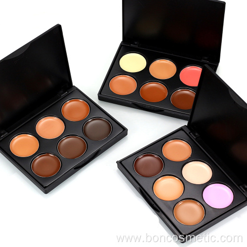 OEM Custom concealer blusher cream foundation palette